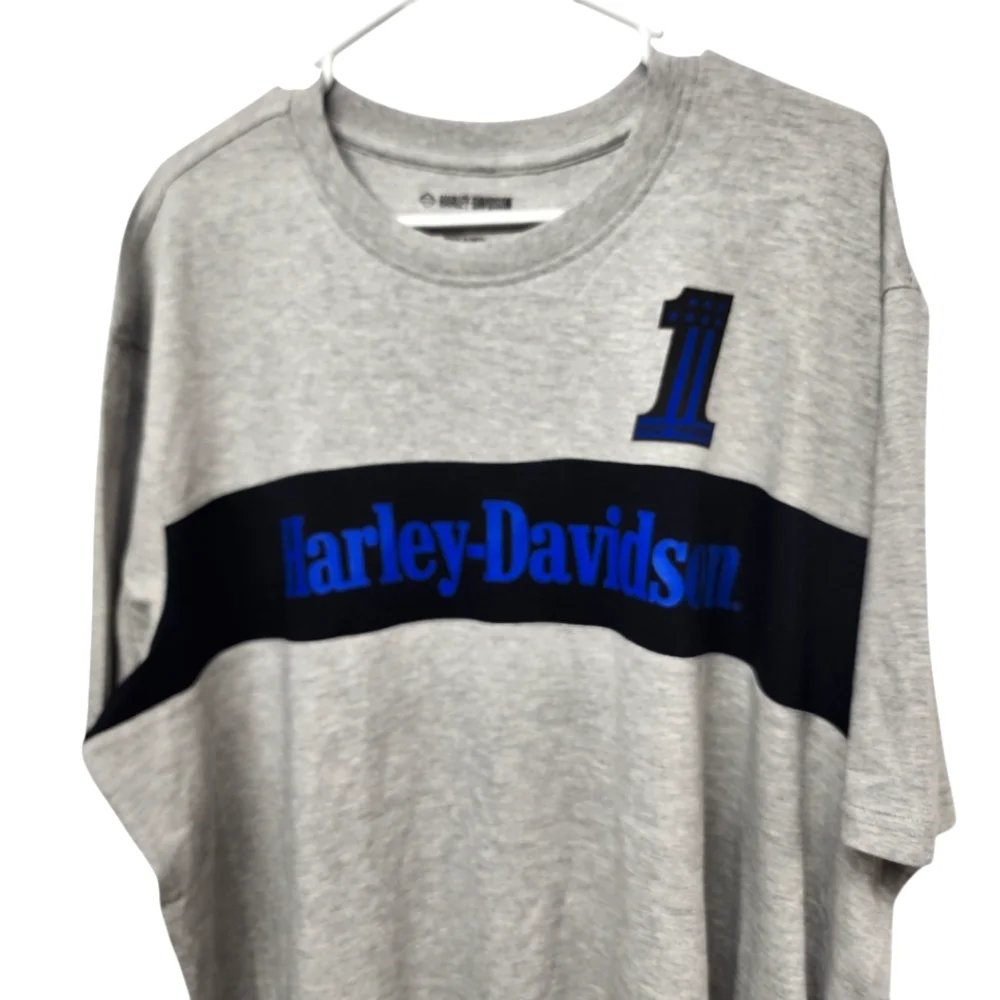 NWT Harley-Davidson Mens‎ Racing T-shirt Size 2XL - Picture 4 of 6